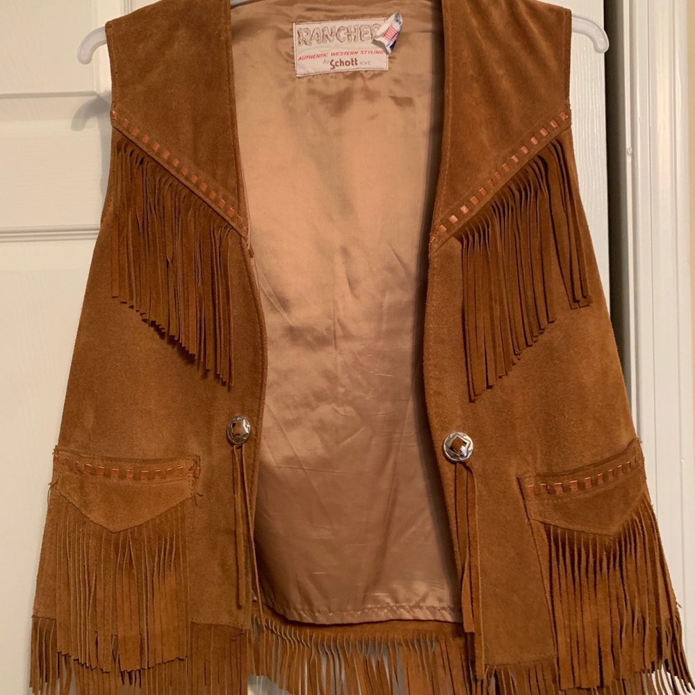 Vintage rancher vest